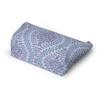 Mumbai Lace Accessory Pouch w T-bottom in Purple
